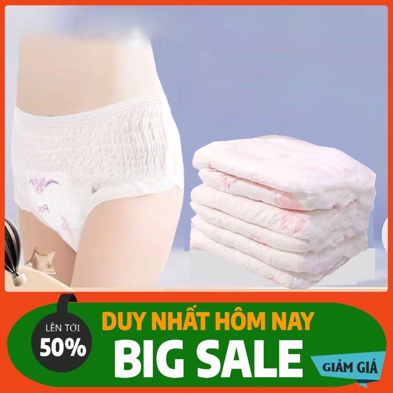 10 miếng băng vệ sinh Enjoy dạng quần size 30 80kg