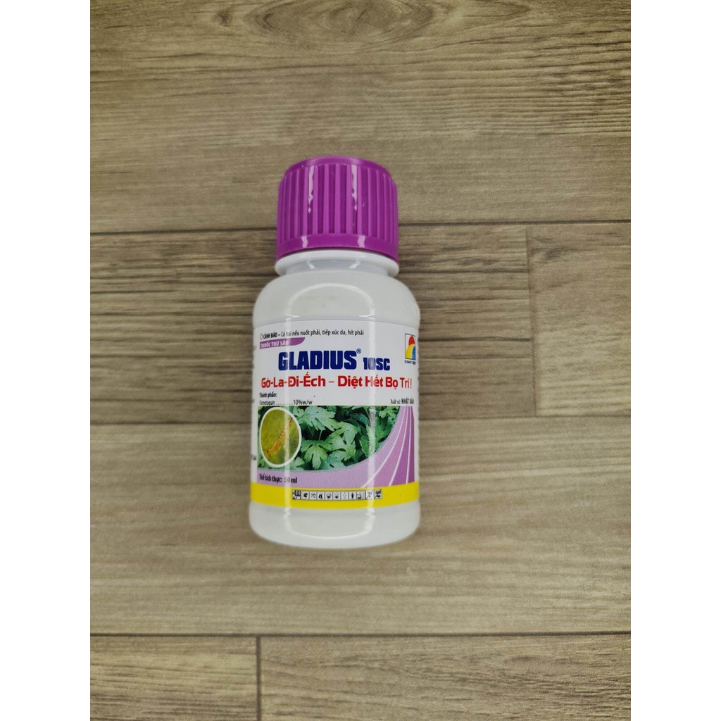 Gladius 10SC - Gờ la đi ếch, diệt hết bọ trĩ, cây kiểng, hoa màu, lan, mai, dưa hấu