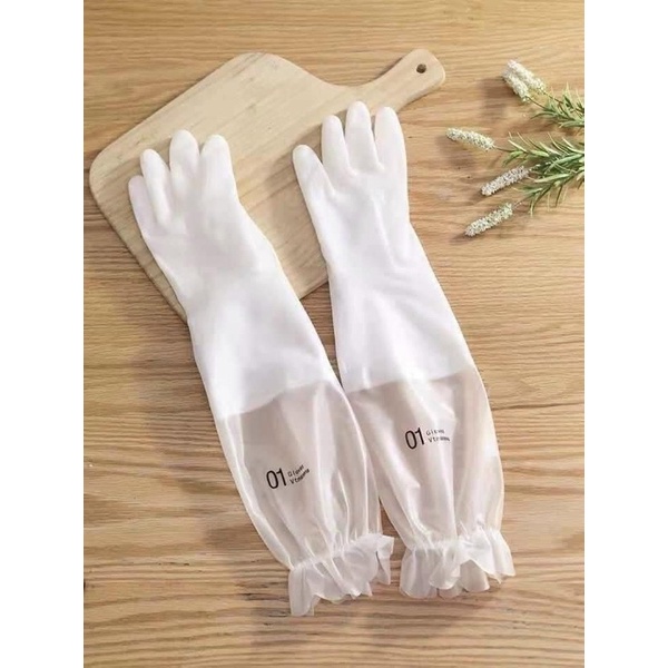 Găng tay cao su hình con hươu lót nỉ siêu dai 30-46cm