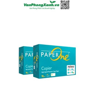 Giấy in A4 PAPER ONE ĐL 70 msg (1 ream 500 tờ)