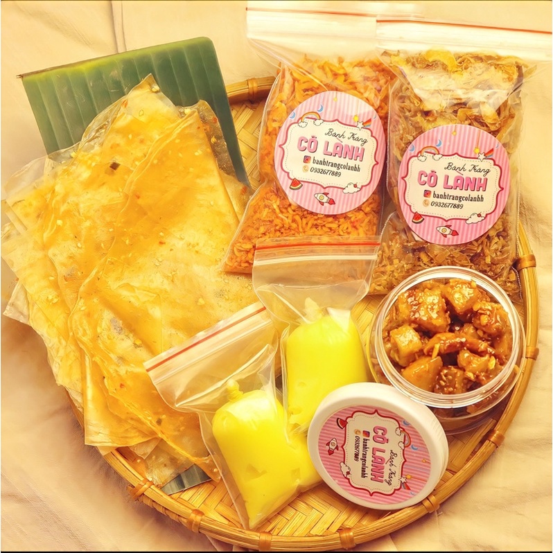 COMBO BÁNH TRÁNG BƠ 680gram