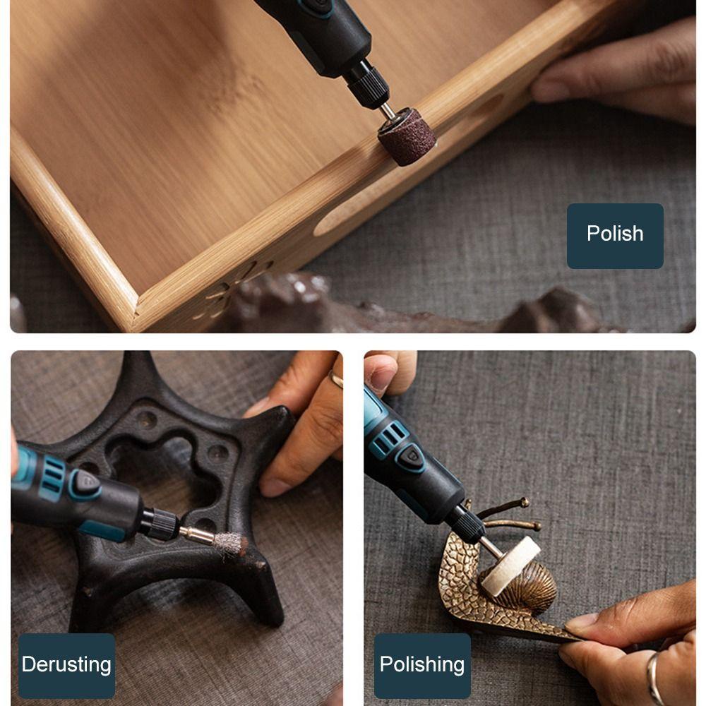 Máy Khoan Điện Mini Không Dây Dùng Điêu Khắc Đá Ngọc Bích Có Thể Sạc Lại