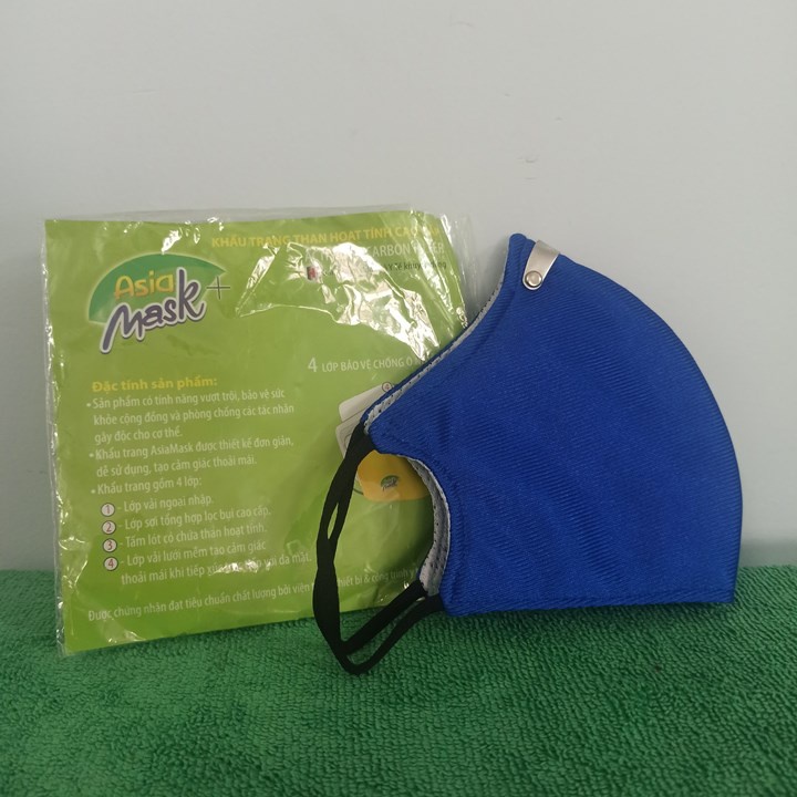 Khẩu trang AsiaMask (nẹp nhôm ngoài)