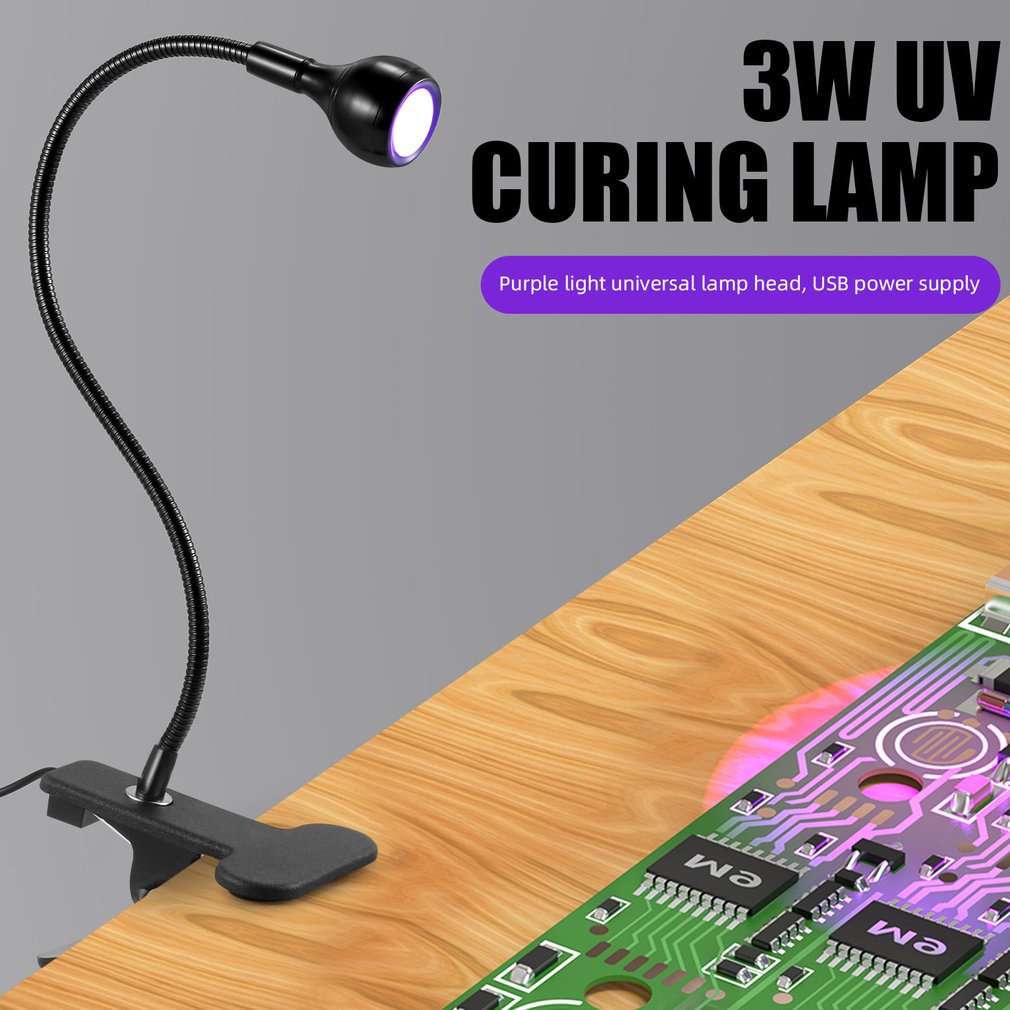 Đèn LED UV FZC 3W Ánh Sáng Tím Chuyên Dụng Cho Sửa Chữa Điện Thoại Di Động