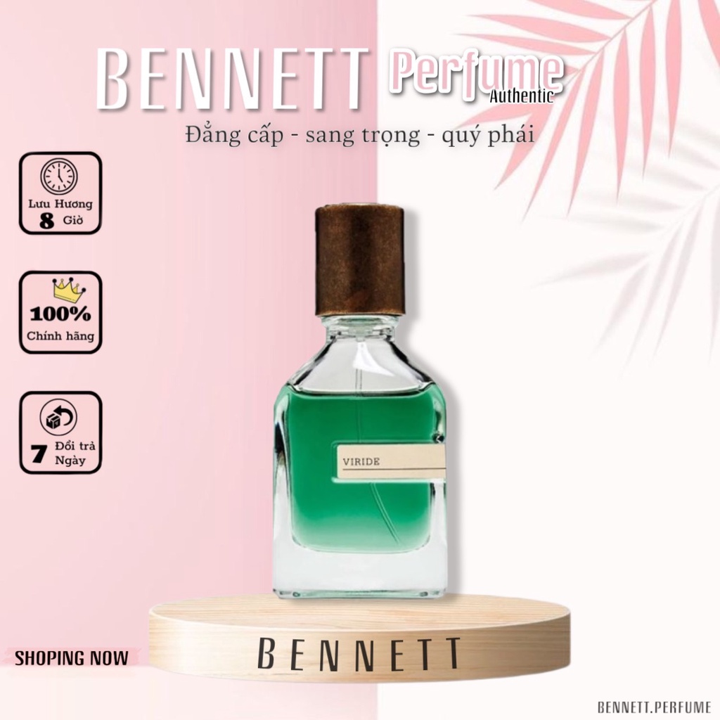 - 𝐁𝐄𝐍𝐍𝐄𝐓𝐓 - Nước hoa unisex  | ORTOPARISI Viride