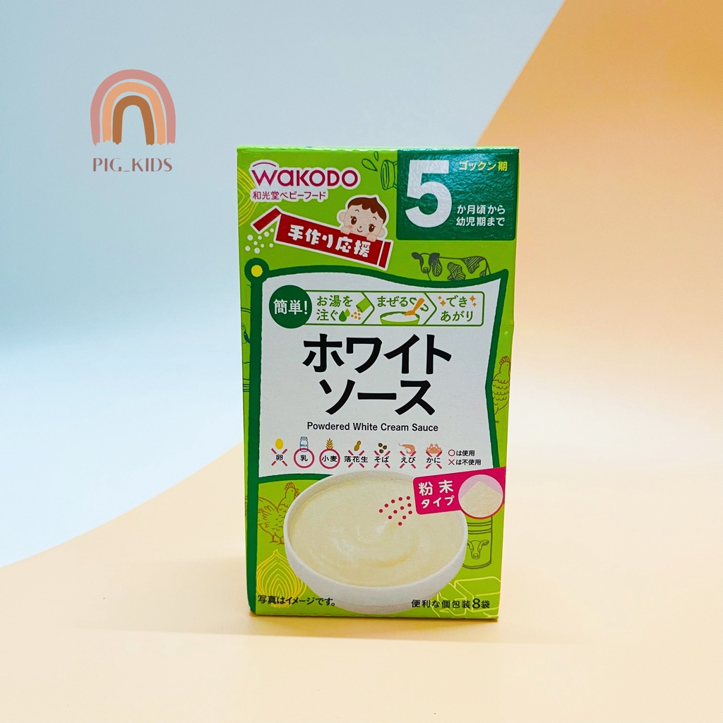 Bột Ăn Dặm Wakodo Nhật Cho Bé 5m+