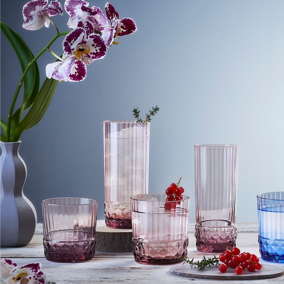 America 20s ly thủy tinh 30 CL màu xanh dương