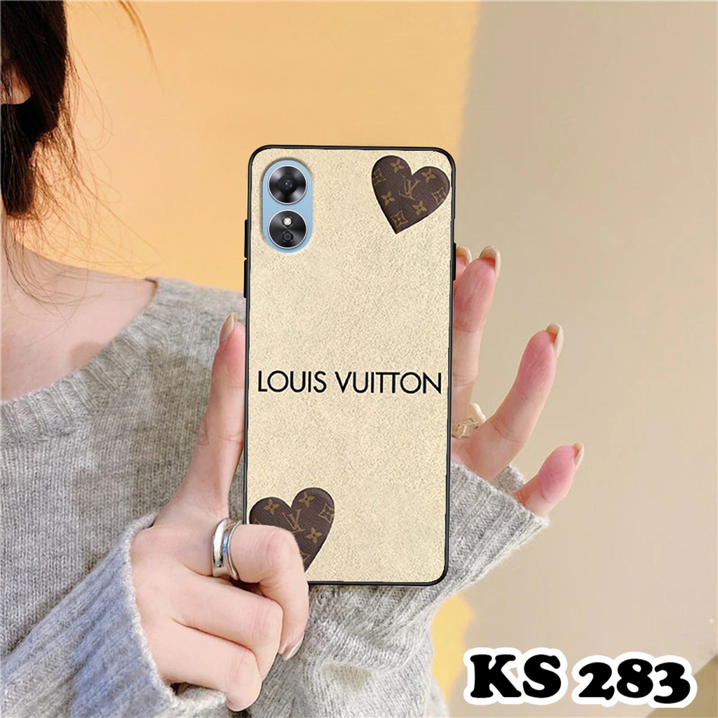 Ốp lưng Oppo A17 - A17k in hình ＬｕｉｓＶｕｉｔｔｏｎ sang trọng, cá tính - Chất liệu TPU cao cấp