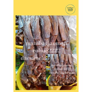 1kg mắm cá lóc nguyên con thương hiệu bà giáo mãn thơm ngon.