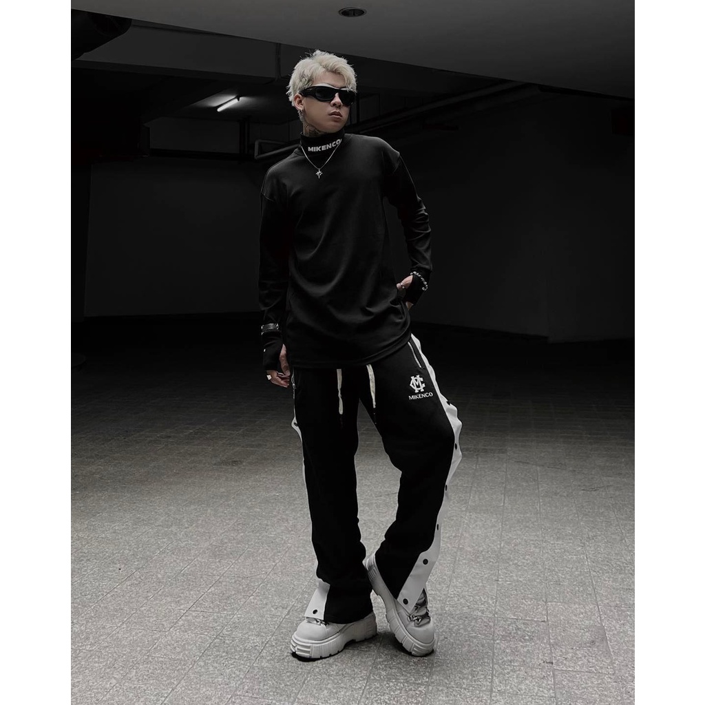 Áo thun cao cổ nam MIKENCO Turtle artis 22