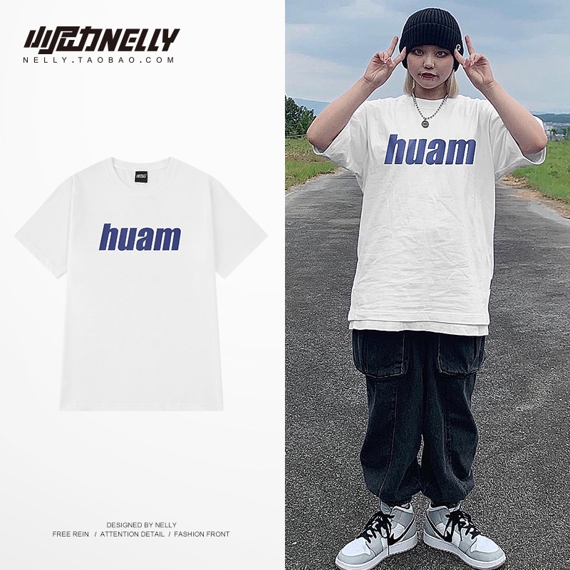 Áo thun tay ngắn 9601 Nelly Heybig Form rộng thời trang unisex dành cho nam và nữ 221109