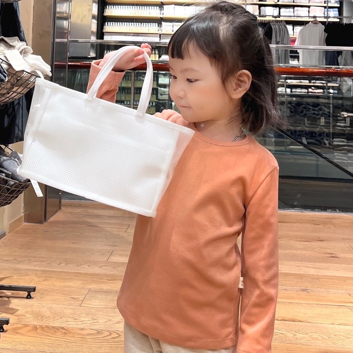 Áo dài tay cổ tròn cotton thun cào bông co giãn 4 chiều siêu mịn cho bé made by Jamie Studio