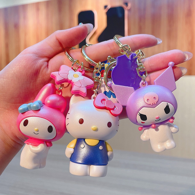 Sanrio Móc Khóa Hình Thỏ Nhồi Bông Đáng Yêu