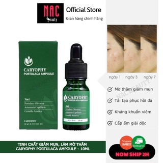 Tinh chất giảm mụn, làm mờ thâm Caryophy Portulaca Ampoule 10ml