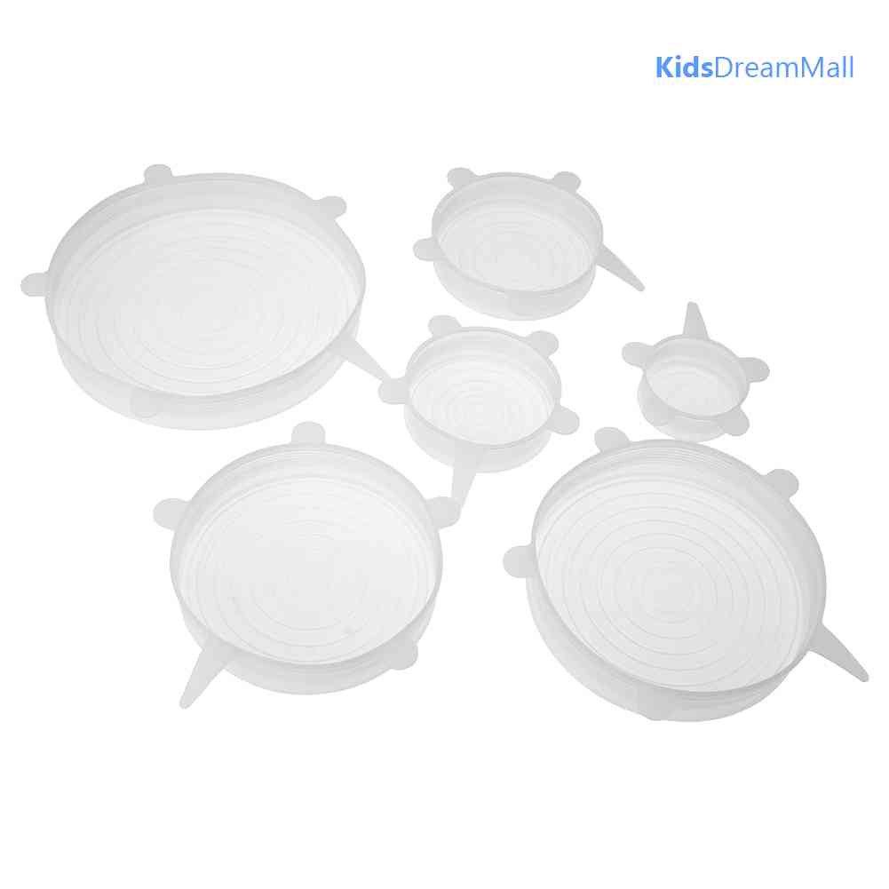 Nắp Silicone Chịu Nhiệt Dùng Nhiều Lần Để Đậy Tô Chén