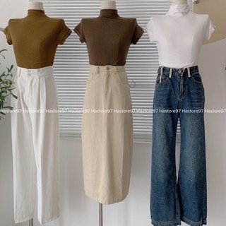 Áo thun tay hến cổ 3 phân ( ảnh tự chụp )
