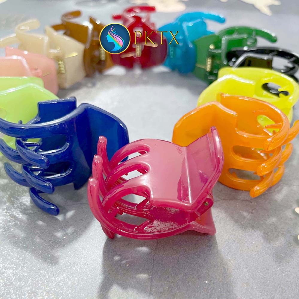 Cặp tóc 6 răng cỡ lớn các màu HÀNG NHẬP KHẨU