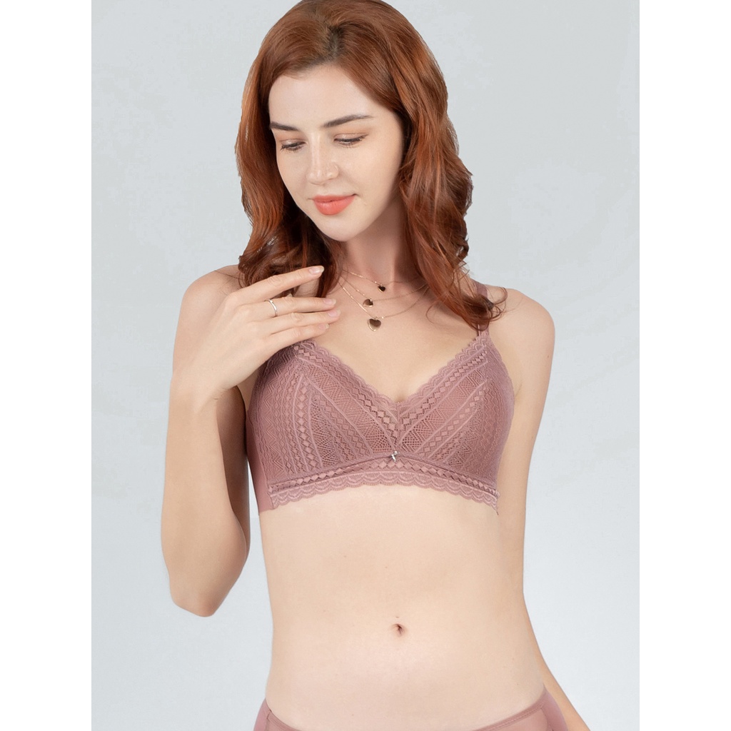 Áo ngực Wireless Vera phối Ren - V0444