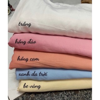 Vải đũi lạnh trơn mềm mát , không nhăn