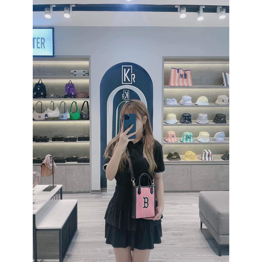 [HÀNG CHÍNH HÃNG] TÚI ĐEO CHÉO-HANDPHONE MLB DIA MONO UNISEX NAM NỮ PHÙ HỢP ĐI CHƠI ĐI TIỆC ĐI LÀM - CHÍNH HÃNG 100%