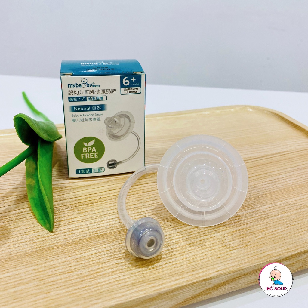 Ống tập hút bình sữa Avent Natural, dây ti sữa cho bé, giúp bé có thể ti bình với mọi tư thế