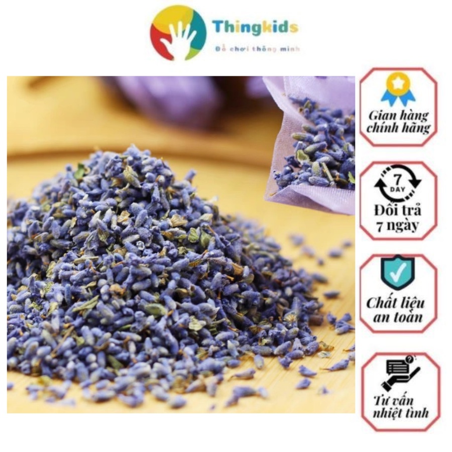 Túi thơm nụ hoa oải hương Lavender khô ( mầu tím ) - Thingkids