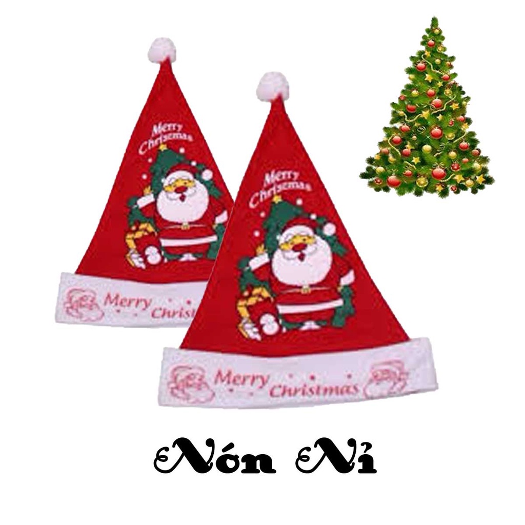 Nón (Mũ) ông già Noel Cho Bé