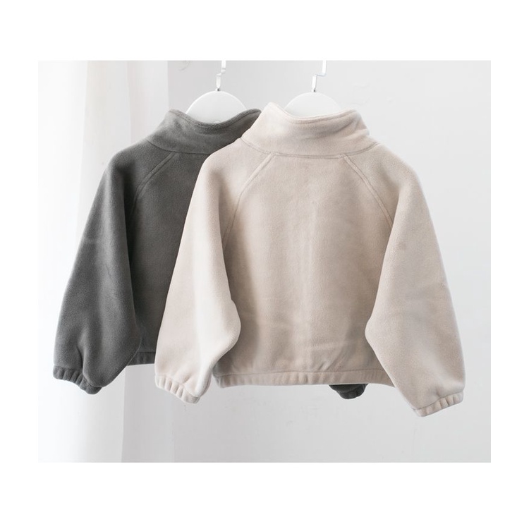 Áo Khoác Lông Cừu Dày Dặn Phong Cách Thời Trang Mới Cho Bé Trai