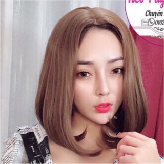 tóc giả cúp hất ❤️ freeship 50k❤️ tóc giả nữ+ lưới chùm tóc