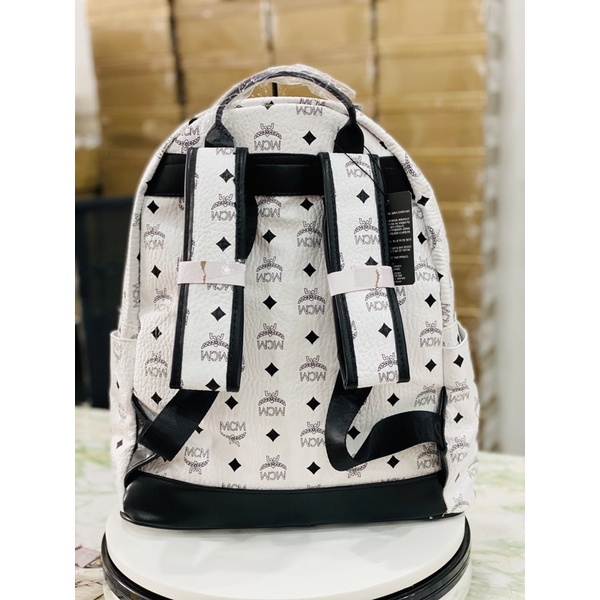 BALO DA SIZE 40 STICKER CHỮ ĐỎ