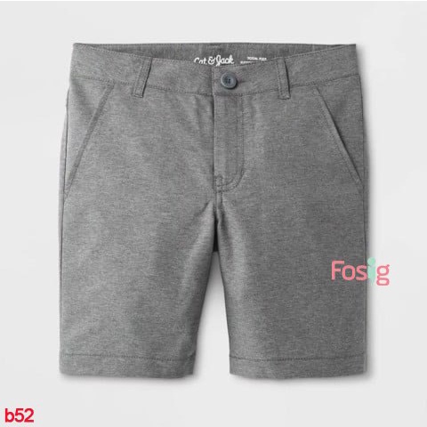 Quần Short Quick Dry Bé Trai CJ - Navy Trơn, Xám Đậm