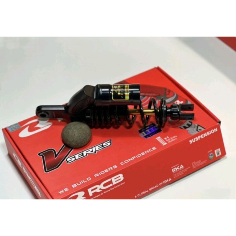 Phuộc RCB full Đen Ty Vàng cho Vario, Click, Vision ..Hàng chính hãng RACINGBOY