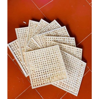 Tấm tre đan, mành tre mẹt tre trang trí decor tết , góc mầm non