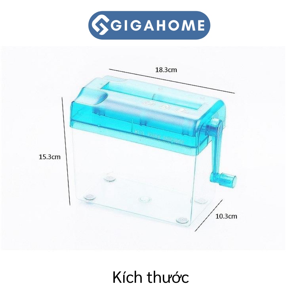 Máy Cắt Giấy, Hủy Tài Liệu GIGAHOME A6 Cắt Thủ Công Cho Văn Phòng, Gia Đình 4755