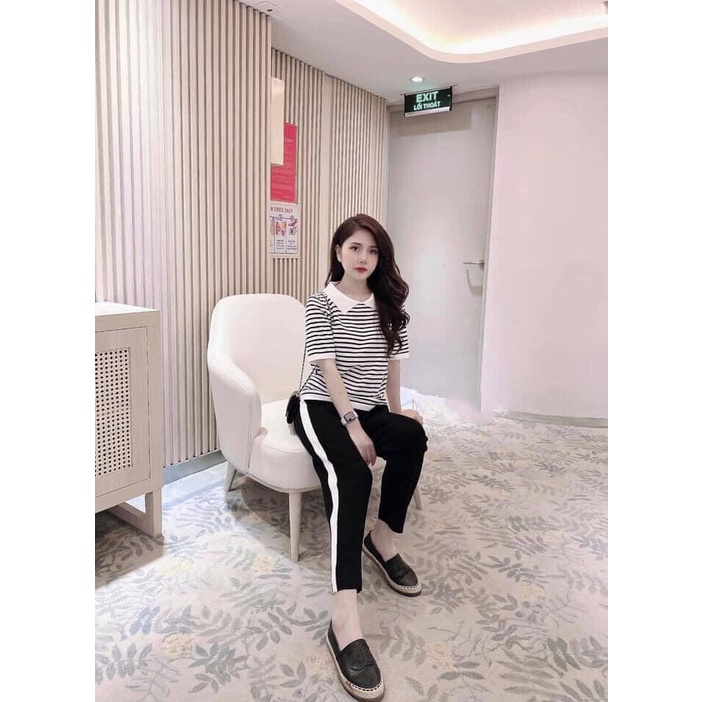 [3 SIZE 45-65KG TÙY CHIỀU CAO] ĐỒ BỘ THUN DÀI CỔ TRỤ MẪU MỚI SIÊU HOT THỜI TRANG CHẤT THUN MỀM MỊN CO GIÃN 4 CHIỀU