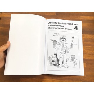 Sách - Activity book for Children - bộ 6 cuốn