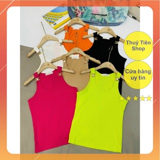 Áo ba lỗ quai nối chốt chất cotton