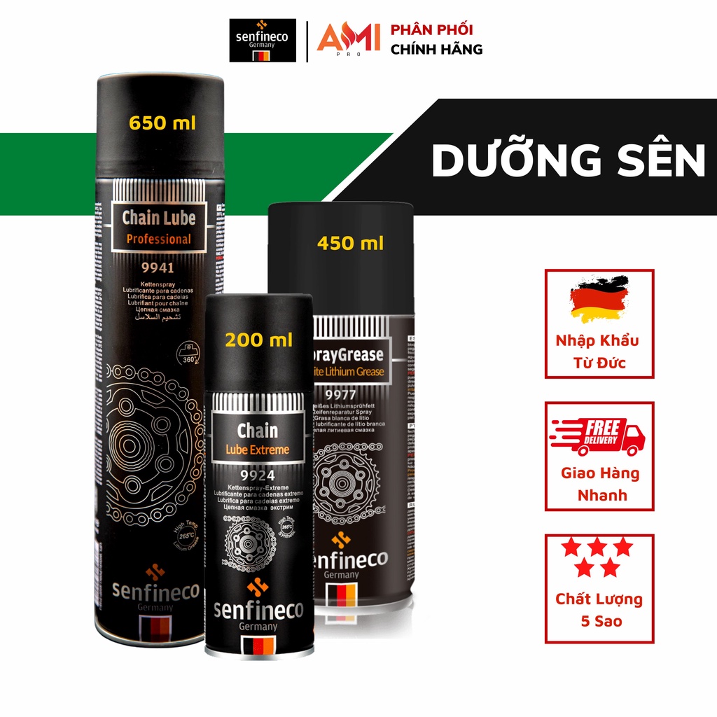 Dưỡng Sên Senfineco - Mỡ Bôi Trơn Không Văng Chịu Nhiệt 265°C