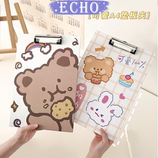 Bảng kẹp tài liệu khổ A4 họa tiết hoạt hình dễ thương