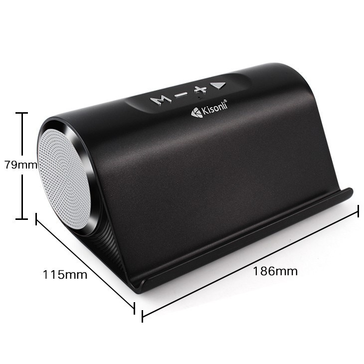 Loa Bluetooth LP-V9 kèm giá đỡ điện thoại âm thanh chuẩn xịn