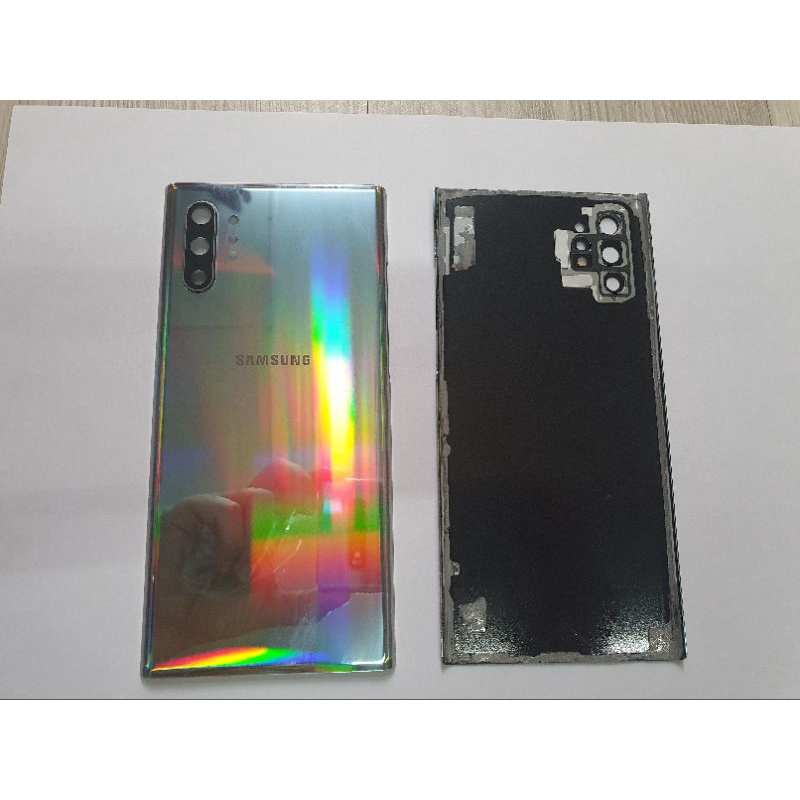 Nắp lưng samsung galay note 10 plus zin bóc máy/note 10 +có kính camera/kính lưng samsung note 10 plus