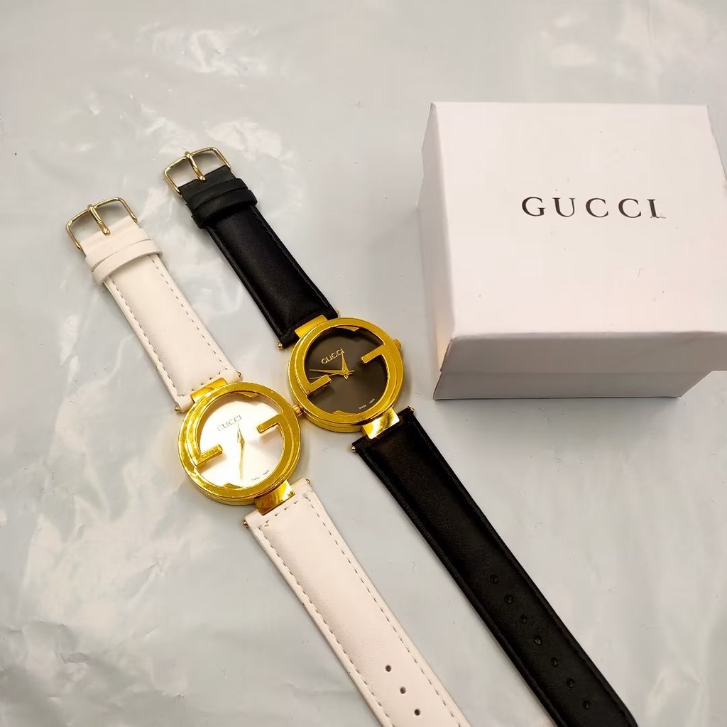 Đồng Hồ Đeo Tay Thạch Anh Gucci Bằng Thép Silica gel Chống Nước Nâng Cao Mẫu Cá Nhân Sang Trọng Cổ Điển Cho Cặp Đôi