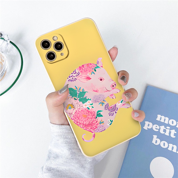 Ốp lưng iphone hình 12 con giáp cực chất ốp vuông tuổi Ngọ Hợi 6/6splus/7/7plus/8/8plus/x/xr/xs/11/12/13/14/pro/max/plus