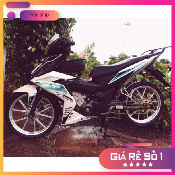 DECAL PVC 5 LỚP CHẤT LƯỢNG CAO Tem rời winner dán xe trắng,Tem