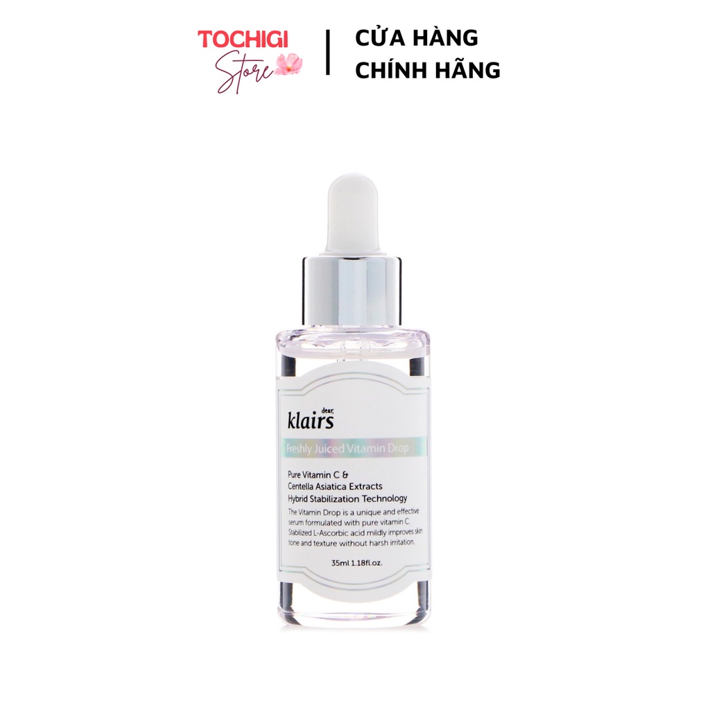 Tinh Chất Serum Vitamin C Klairs Freshly Juiced Dưỡng Sáng Trẻ Hóa Da 35ml