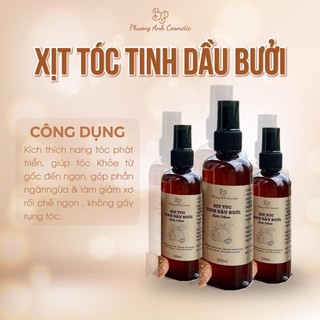 Tinh dầu bưởi mọc tóc Phương Anh cosmetic chính hãng ,xịt bưởi mọc tóc