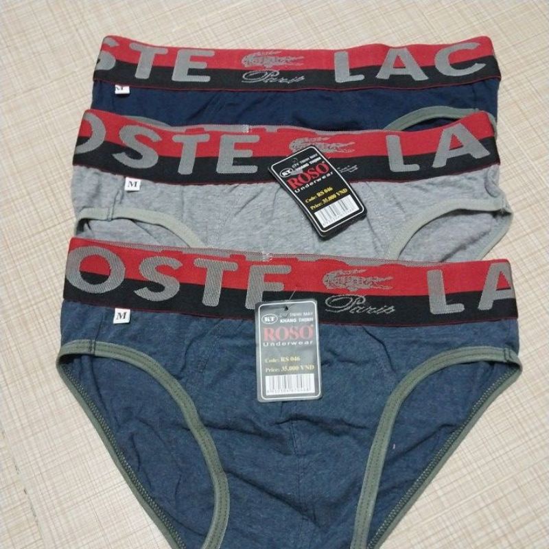 combo 3 quần lót cho học sinh nam từ 40_53kg