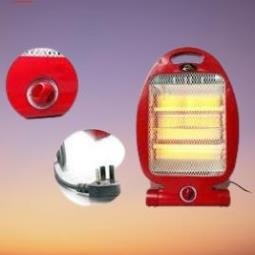 Quạt sưởi Đèn sưởi hồng ngoại hình cá 800w, có role an toàn [ bảo hành 12 tháng]