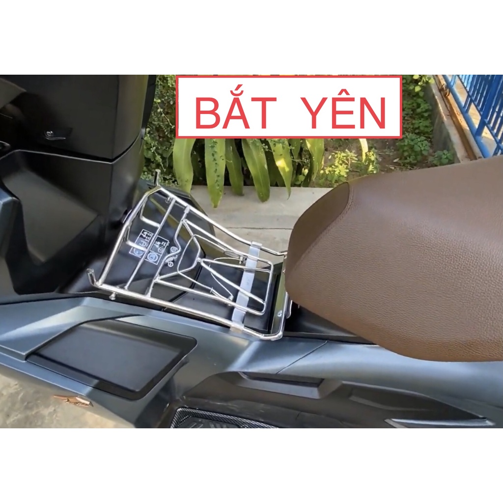 Baga 10 Ly Airblade 2020-2023 Bản 125/160CC TiTan 7 Màu, Inox, Sơn Đen Tĩnh Điện, Air blade AB