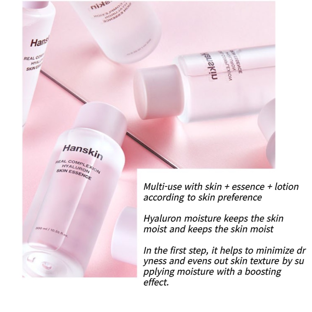 Tinh Chất Dưỡng Da HANSKIN Real Complexion Hyaluron 300ml